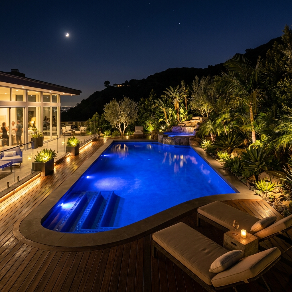 LED pool lighting